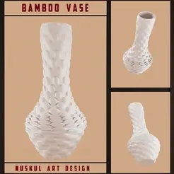 gf.gif Bamboo Vase - Nuskul Art Design - No Support
