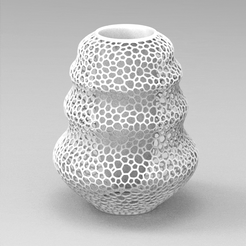 untitled.3.gif STL file ORGANIC ORGANIC POT ORGANIC PAPERBOX CONTAINER OFFICE OFFICE TOOL TOOL GEOMETRIC ORIGINAL Voronoi・3D printing template to download