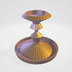 CanHo.gif Fichier STL gratuit "Luxe Luminary" bougeoir / "Luxe Luminary" Candle Holder・Plan imprimable en 3D à télécharger