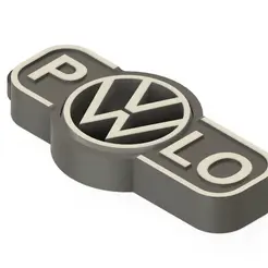 Polo.gif Keychain Volkswagen POLO Gyroscope
