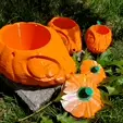 20220606_140101gif.gif Pumpkin dragon skull mug/stein, candy bowl and trick or treat bucket