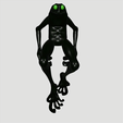 rotation-giffff.gif FROG 3D ART | Black Frog Figure - Print Model | Frog TOY