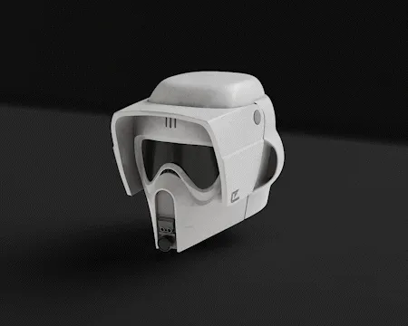🪖 Scout Trooper Helmet - 3D Print Files・ 3D File for 3D printing・Cults