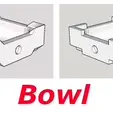 bowl-gif.gif Stackers - 3D-printable board game organizers, Bowl design STL-files