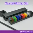 GIF5_InShot_20231102_054349742.gif Filament Sample Box - Different sizes and stand to display your collection