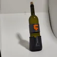 1.gif Mature Wine bottle holder  / SUPPORT BOUTEILLE DE VIN