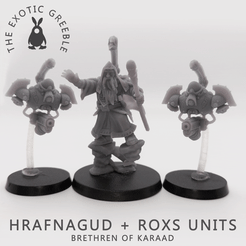 GIF.gif STL file Hrafnagud and ROXS Units・3D printing design to download, TheExoticGreeble