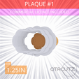 Plaque_1~1.25in.gif Plaque #1 Cookie Cutter 1.25in / 3.2cm