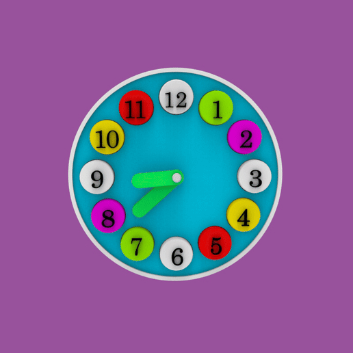 Juegos Didacticos Reloj Interactivo NiÃ±os Juego Didactico