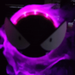 ezgif.com-gif-maker.gif 3D file Super soulful gastly nightlight. That's so cool・3D print object to download