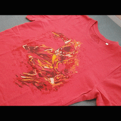 SecuenciaTeeFrame1Low.gif Download STL file Tee-Frame Revive your old shirts! • 3D printable design, Kronosrey
