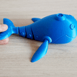 Ballena-comprimido.gif Archivo STL Ballena de juguete en movimiento・Plan para descargar y imprimir en 3D
