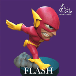Ikaro-Ghandiny-FLASH.gif Archivo OBJ Flash・Modelo para descargar y imprimir en 3D
