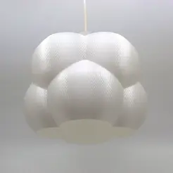 ONOFF.gif STL file Cloud Lampshade・Template to download and 3D print