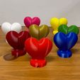 GIF-HEART-BOX.gif Free STL file Print in place 3D heart jewelry case・3D print design to download