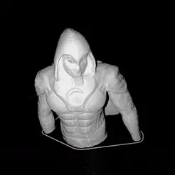 GIF.gif Moon Knight glowing eyes ( 0.6 nozzle tested ) ( Marvel ) ( easy to print )