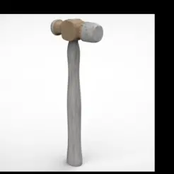untitled.121.gif Free STL file 3d hammer・3D printer design to download