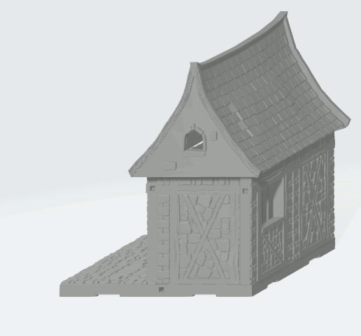 maison1.gif KIt medieval house toy wargame toy ...