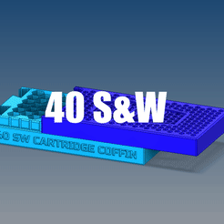 40SW.gif Файл STL Хранилище 40 S&W 72x помещается в контейнер для патронов 7.62 NATO・Модель 3D-принтера для скачивания