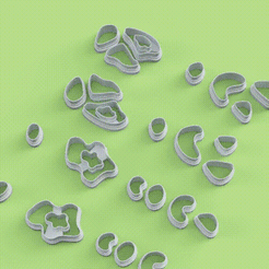 organics_2023-Jun-28_08-56-15PM-000_CustomizedView10618115448_mp4.gif Datei 3MF Bio-Ohrringausstecher 4er-Set Ohrringe・Design für 3D-Drucker zum herunterladen