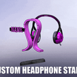 ezgif.com-optimize.gif Headphone Stand - Customize-able!!