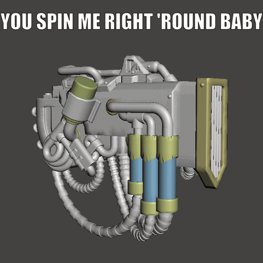 EXO1 - Noise Cannon - Base - 3D model önizlemesi