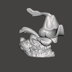 GIF.gif STL-Datei VERRÜCKTE MELODIEN ROADRUNNER FIGUR・Design für den 3D-Druck zum Herunterladen