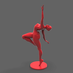 dg.gif STL file Dancing with soul・3D printer model to download, JDrevion