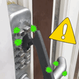 IMG_2594.GIF Hook opens door without contact, covid, virus, turn key, anti corona.