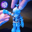 GIF-7.gif Archivo STL FLEXI TROOPAS HUESITOS KOOPA - SUPER MARIO BROS - NOT SUPPORT・Plan de impresión en 3D para descargar