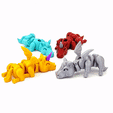 ezgif-6-b0bfa7c7ac8e.gif 3D file Lazy Horses・3D print design to download