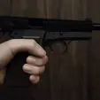 3.gif Browning Hi-Power (3D-printed replica)