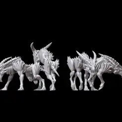Hellhounds-gif.gif Archivo STL Sabuesos del infierno・Design para impresora 3D para descargar, standartpainting