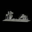 my_project-2.gif two perch scenery in underwather for 3d print detailed texture