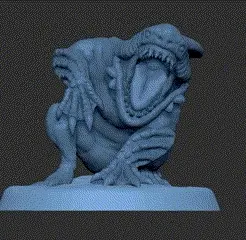 Untitled-video-Made-with-Clipchamp.gif Monster Hunter Zamtrios High Quality Model + Base