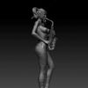 girl-saxo.gif Download STL file sexy girl sax stl • 3D printable model, Tchibi