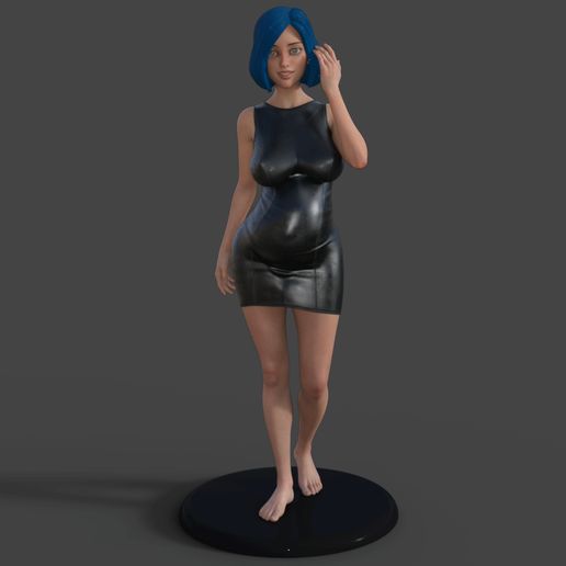 01.gif Mia is pregnant - STL 3D Printer