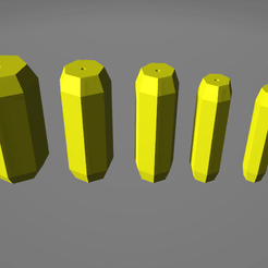 Telo-hranol-2mm-gif.gif STL file Fishing Float 2mm / stick / Floating Lure ! color by layers・Design to download and 3D print