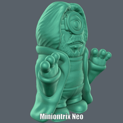 Miniontrix-Neo.gif STL file Miniontrix Neo (Easy print no support)・Design to download and 3D print