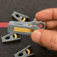 IMG_9639.gif STL file Clothes Pegs - Multi Version・3D printable design to download