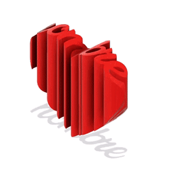 tunombre.gif Archivo STL gratis Diseño de nombre + corazón・Modelo para descargar y imprimir en 3D