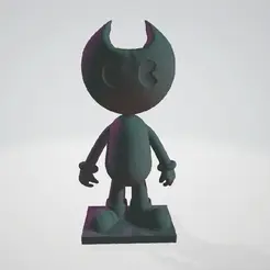 gifbendy.gif OBJ file Bendy and the Ink Machine ready-to-print figure・3D printable model to download