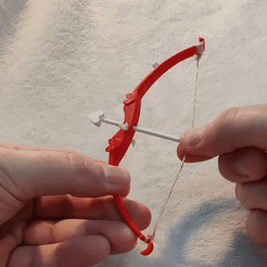 CUPIDO_BOW.gif Free STL file Cupido's bow + Normal bow・3D printable object to download