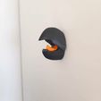 bico gif.gif STL file PARROT'S BEAK COAT RACK・3D printing idea to download