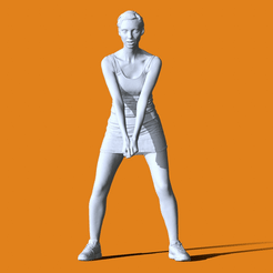 0.gif OBJ-Datei Miniatur-Pose Menschen #17・3D-druckbares Modell zum Herunterladen, Peoples