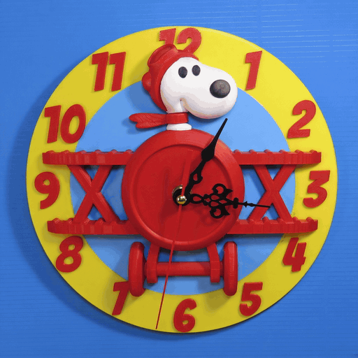 RELOJ SNOOPY AVIADOR