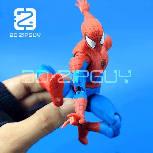 SPIDERGUYTHUMBNAIL-01-ezgif.com-resize.gif Spider man ZIPTIE Action Figure