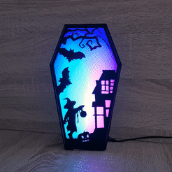 ezgif.com-optimize-4.gif Fichier STL Lampe LED cercueil Halloween・Design pour impression 3D à télécharger