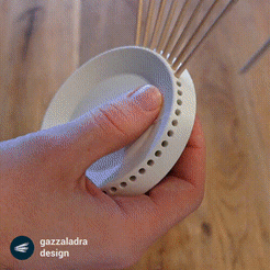 03.gif STL file Fruit bowl “Sun”・3D printing model to download, gazzaladra