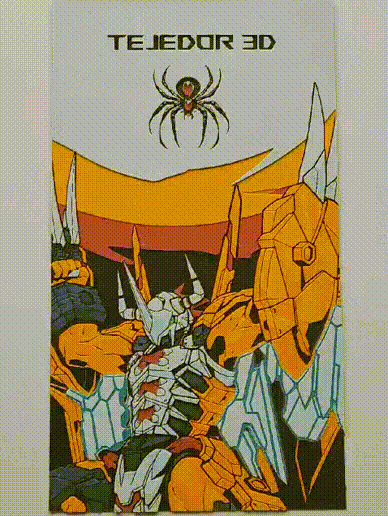 "Cuadro en 3D de Wargreymon - Digimon Collection" 3D model